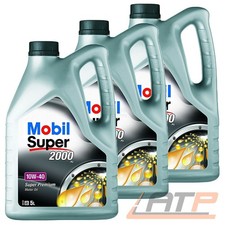 MOBIL 15 L LITER SUPER&trade; 2000 X1 10W-40 MOTOR-&Ouml;L MOTOREN-&Ouml;L