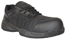 HOSS Men's Spadix Composite Toe EH Work Shoe Black - 10140, Black