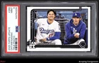 2025 Topps Update #US269 Shohei Ohtani & Roki Sasaki RC ROOKIE PSA 9