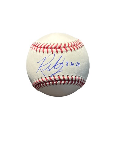 Rhett Lowder SIGNIERTES BASEBALL ROMLB AUTOGRAMM MLB DEBÜT *30.8.24 * BECKETT COA
