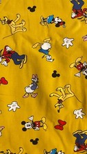 disney cotton fabric by the yard