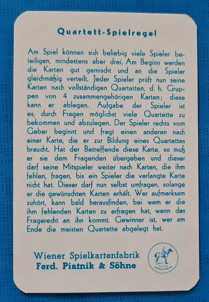 Auténticas cartas de juego Piatnik Bunte Welt Austria Landmarks Quartett Foto 3 de 4