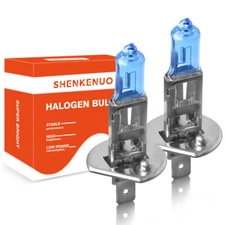 H1 4200K Super Bright White 4000LM CSP LED Headlight Bulb Kit Hi Low Beam DRL