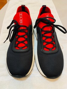 red prada mens sneakers