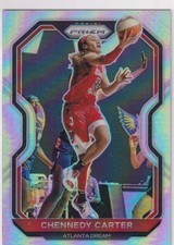 2021 Panini WNBA Prizm SP Silver Refractor Prizm #49 Chennedy Carter