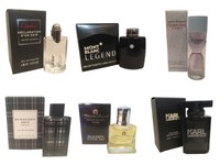 Mens Aftershave Miniature Mini Gift Travel X6 Cartier Mont Blanc Uomo Lagerfeld Mens Aftershave Miniature Mini Gift Travel X6 Cartier Mont Blanc Uomo Lagerfeld