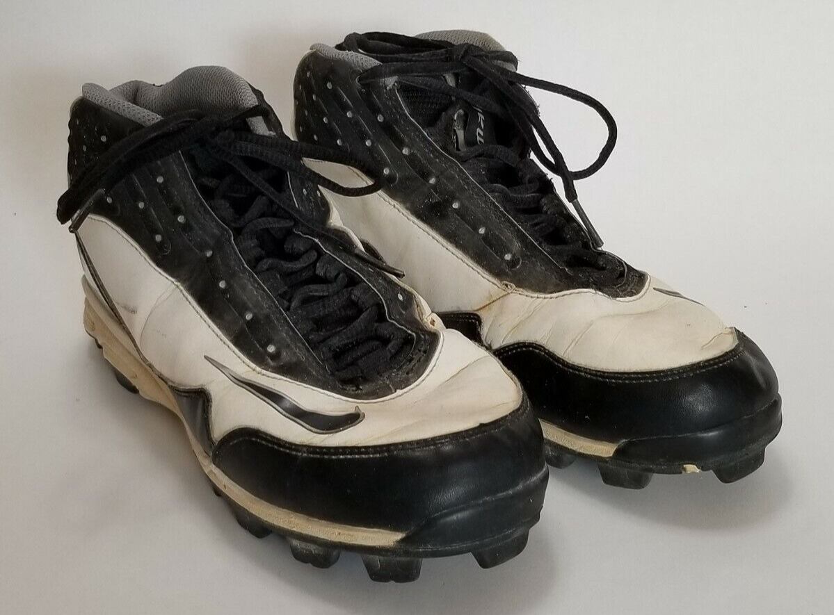 Black Cleats Shoes Midtop 333787-001 
