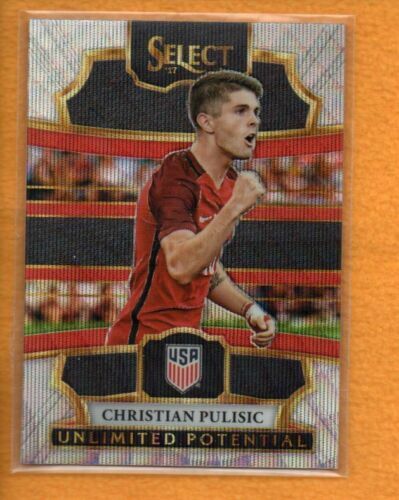 CHRISTIAN PULISIC 2017 -18 SELECT SOCCER UNLIMITED POTENTIAL #UP- 9 USA