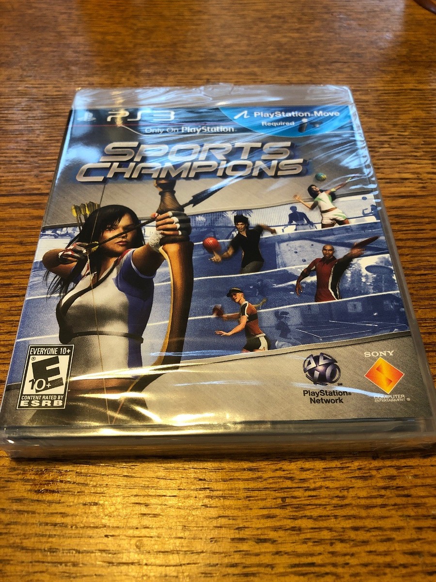 PS3 Sports Champions New Sealed PlayStation 3 Move Game