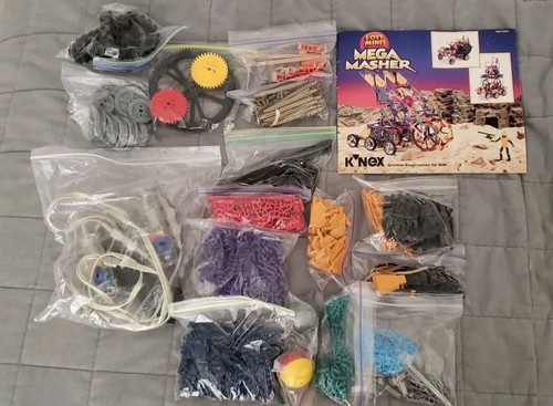 Knex Mega Master Building Set Toys Vintage - Picture 3 of 5