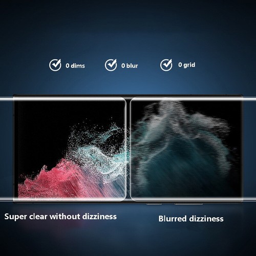 For Samsung S22 Ultra S21 S20 Note 20 Privacy Anti-Spy Hydrogel Film Soft Cover - Zdjęcie 5 z 12