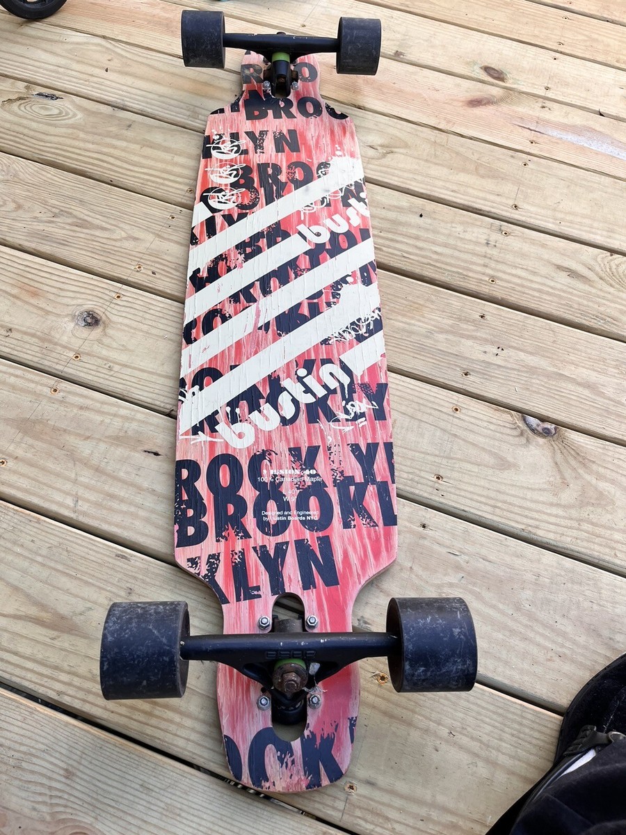 BUSTIN BROOKLYN Skateboard 40x 9 inch Longboard 100