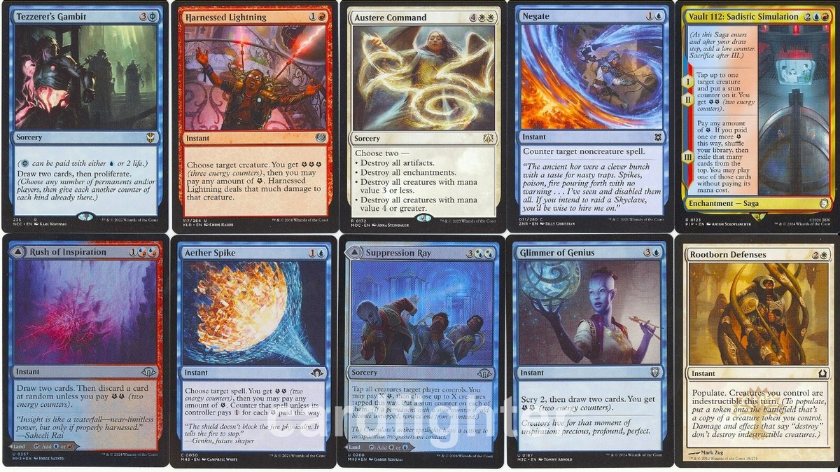 Custom Energy Commander EDH Deck - Satya, Aetherflux Genius - Magic  Gathering | eBay