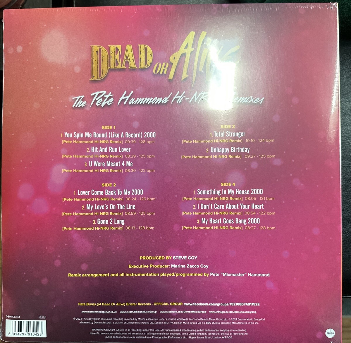 デッド・オア・アライヴ　PETE HAMMOND HI-NRG REMIXES 51M2Uu1jvbL._SY200_QL15_.jpg