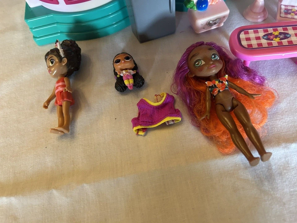 Casa de muñecas My Happy Family con accesorios mixtos Toys Girl g6 Foto 4 de 4