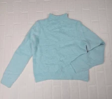 Universal Thread Fuzzy Blue Sweater Small