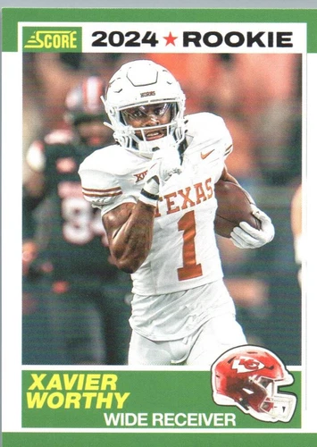 2024 Score Xavier Worthy #324