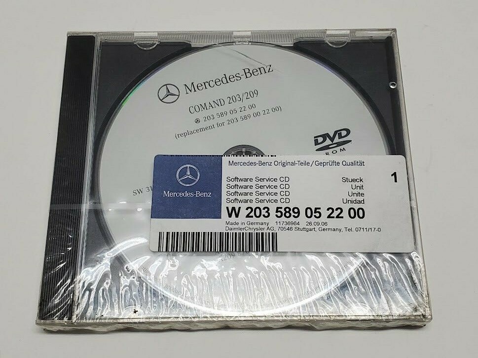 New Mercedes-Benz COMAND 203 209 Software Service Update USA