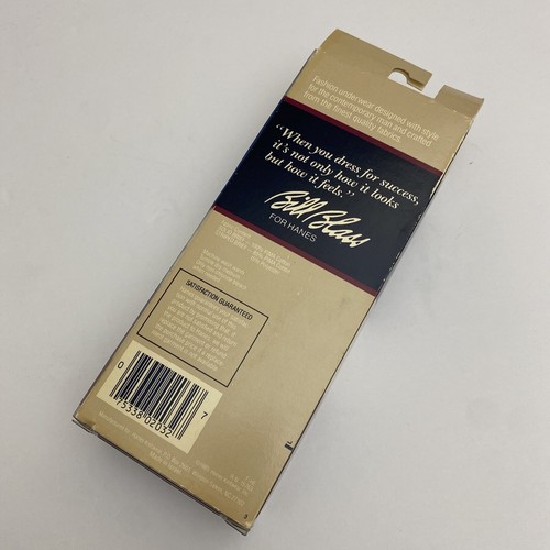 Bill Blass Hanes Low Rise Briefs Pima 3 Pack Mens Size L (36-28) NOS 80s Vintage - Picture 3 of 6