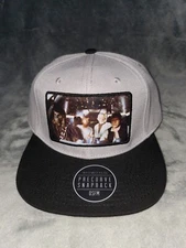 STAR WARS SUB FALCON COCKPIT MENS BIOWORLD ORIGINAL SNAPBACK HAT GREY BLACK NEW