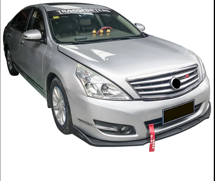 For Audi S3 S4 A4 A5 A6 Front Bumper Lip Body Kit Spoiler Splitter Glossy Black Foto 2 de 4