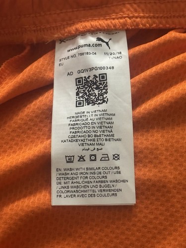 Mens Large Football Shorts - Valencia - Picture 7 of 7