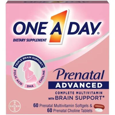 One A Day Prenatal Multivitamin Tablets - 120 Pieces