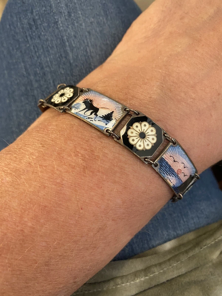 David andersen enamel best sale bracelet