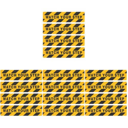 16 Pcs Non- Stickers Floor Marking Tape Tapes The Sign - Afbeelding 1 van 12