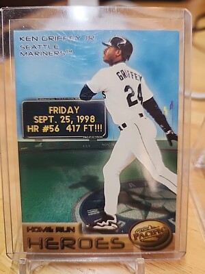 1998 PACIFIC HOME RUN HEROES KEN GRIFFEY JR #3 | eBay