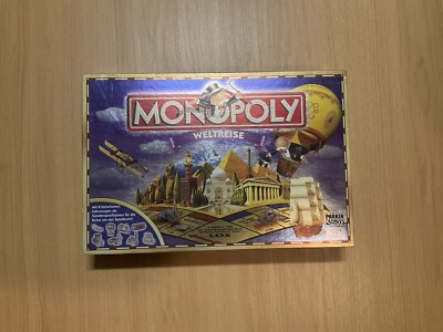 Brettspiel - Monopoly Weltreise - Parker - vollständig