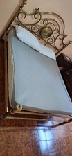 LETTO MATRIMONIALE IN OTTONE - COMPLETO ED INTEGRO - BUONO STATO - 1960 EMILIA