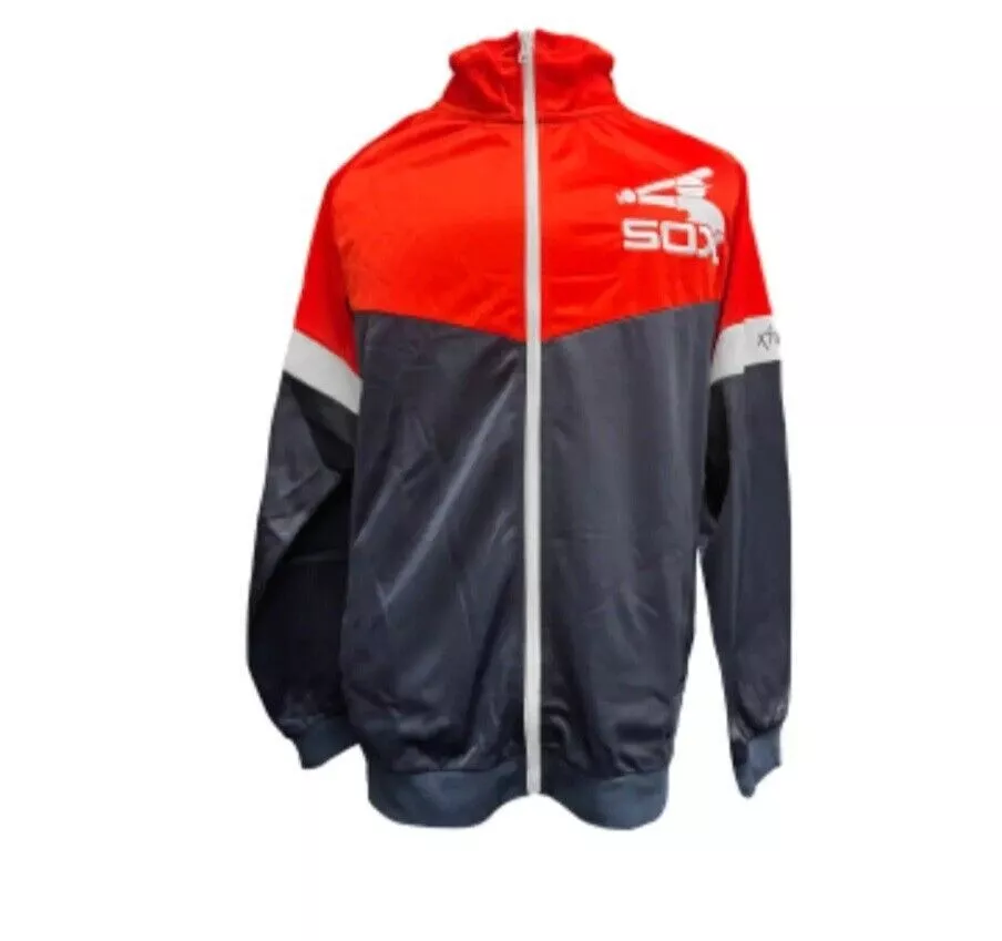 White sox track jacket clearance