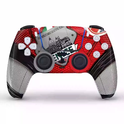 Red Dead Skin Sticker PS5 Controller PlayStation 5 Matte Vinyl Wrap Decal Gaming - Picture 8 of 55