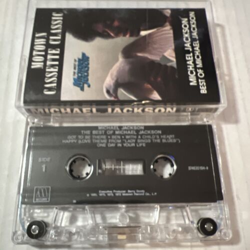 Vintage RARE - The Best of Michael Jackson Cassette Tape - Motown Stereo - Picture 6 of 8