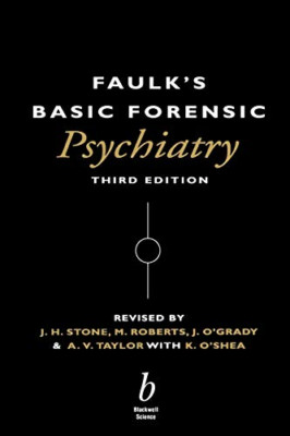 Basic Forensic Psychiatry - Paperback NEW Stone, J. 1999-11-15