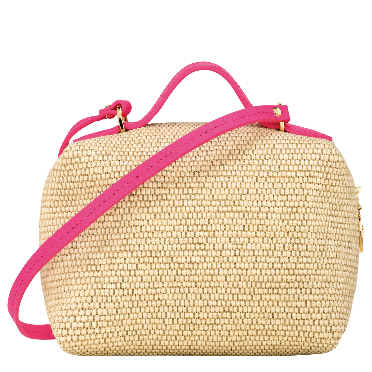 Longchamp Le Panier Pliage Vanity Floral Embroidered XS Longchamp Le Panier Pliage Vanity Floral Embroidered XS