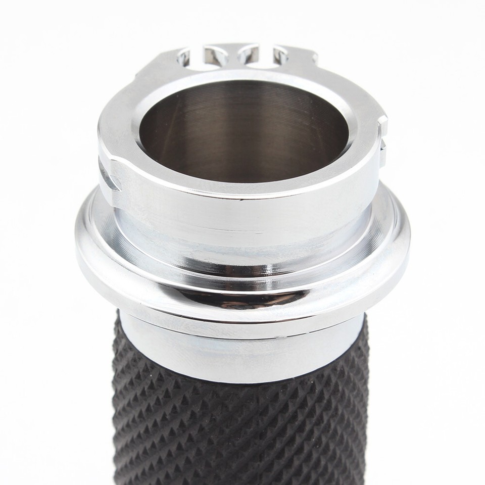 Manopole Manubrio Moto Trichtu Mount – 1″ Alluminio E Gomma, Per Harley E Giapponesi - 5