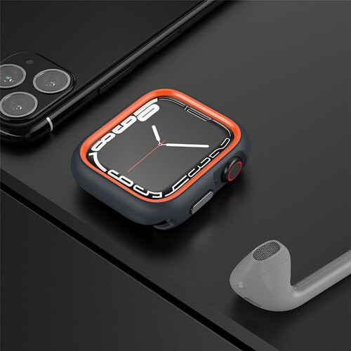 Custodia TPU per Apple Watch 10 9 8 7 6 5 SE Ultra 2 Cover Morbida Opaca 44/41/46/49mm - Foto 11 di 28