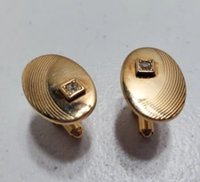 Men's Vintage Goldtone Cufflinks