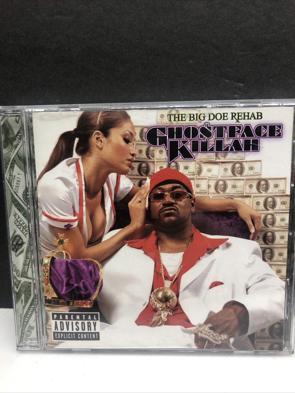 GHOSTFACE KILLAH THE BIG DOE REHAB USED CD, 16 GREAT TRACKS, DEF JAM RECORDS