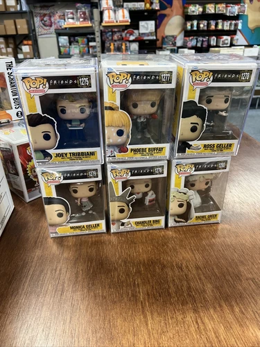 Funko Pop! TV Friends Lot Set of 6 New Wave Vinyl Figures #1275-#1280