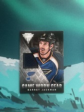 2013-14 Panini Titanium #GG-BJ Barret Jackman Game Worn Gear