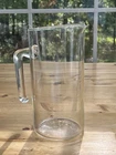 Vintage Mid Century Modern PYREX Glass Pitcher Made In USA