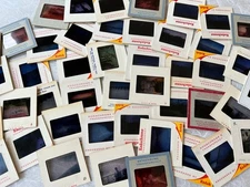 Lot Of 200 Random 35mm Slides 1960s 70s 80s Kodachrome Mix Crafting Junk Journal