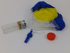 Vintage Aeromax 2000 Jumpman Toy Parachute Original Real Parachute Material