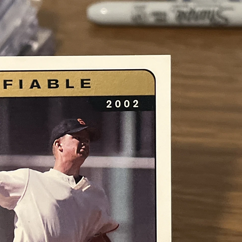 2002 Just Minors Justifiable - Matt Cain #3 Autographed /400 (AU, RC) - Image 3 of 4