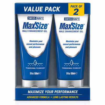 MD Science Lab 5oz. Max Size Male Enhancement Formula Cream pack of 2