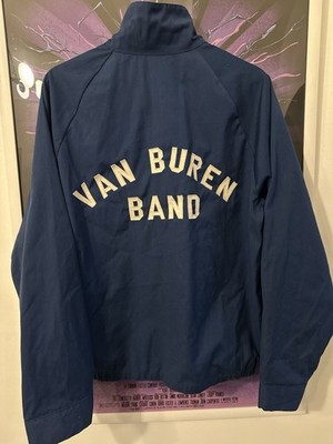 Rare VTG 70s Work Jacket Van Buren Band Men Large Chain Stitch Indian