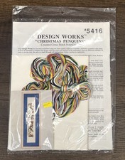 Design Works Snowman Christmas Penguins Counted Cross Stitch Kit 5416